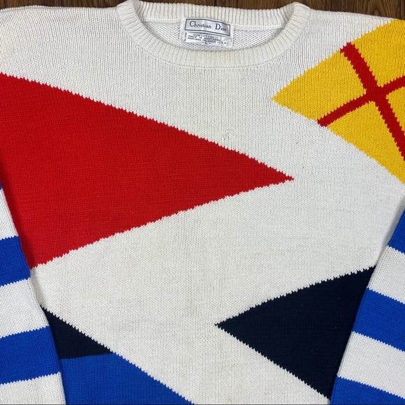 CHRISTIAN DIOR VINTAGE SWEATER - Picture 2 of 7